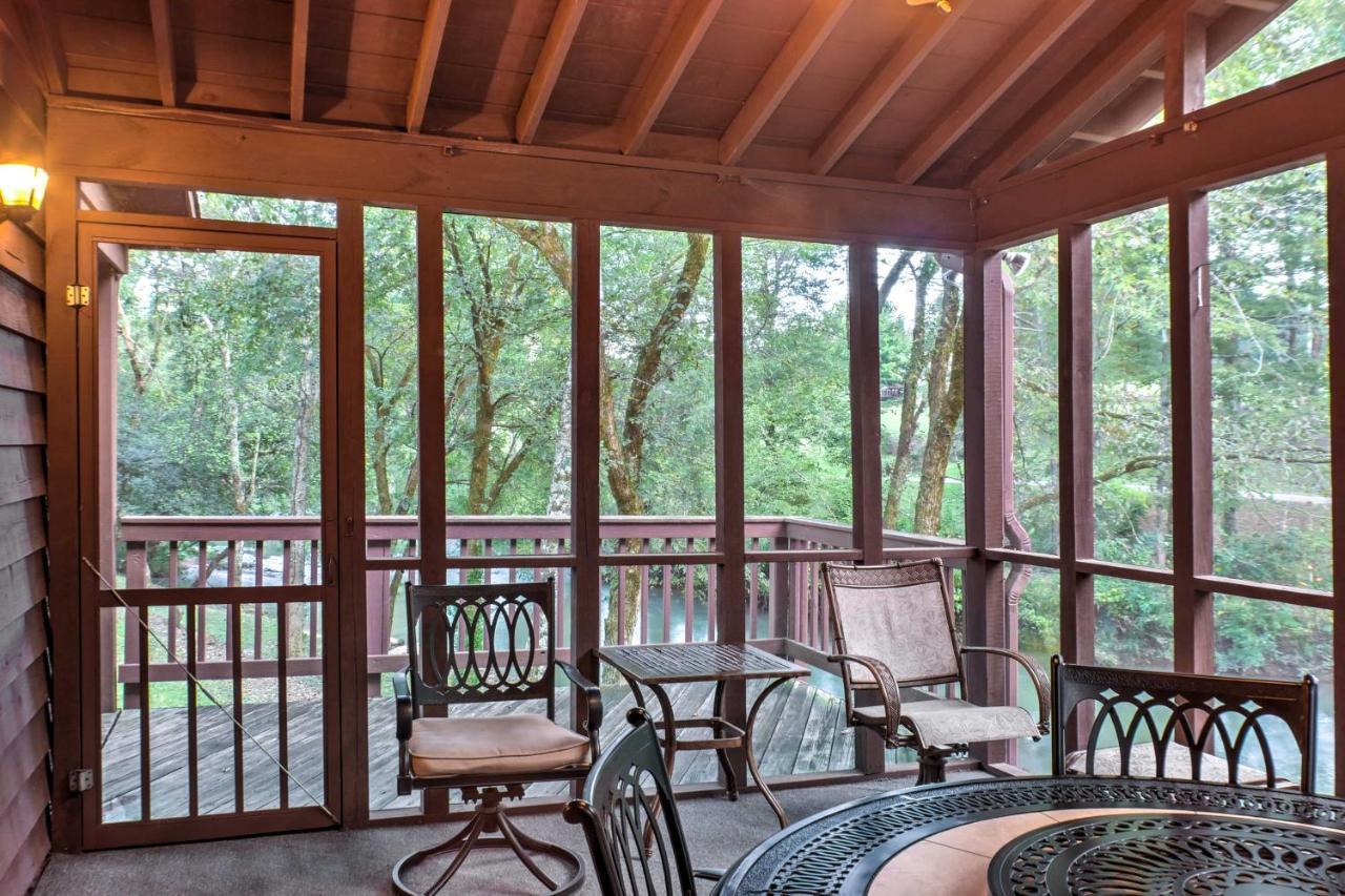 Creekfront Cabin Near Chattanooga With Hot Tub! Ooltewah Экстерьер фото